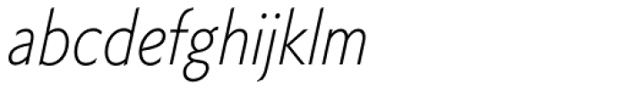 Metro Nova Pro Cond Light Italic
