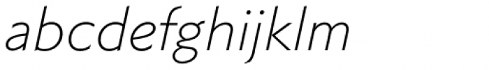 Metro Nova Pro Light Italic
