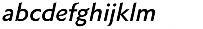Metro Nova Pro Medium Italic