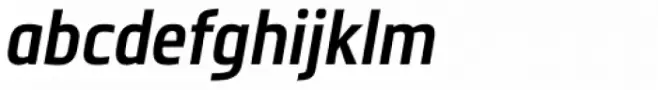 Metronic Pro Cond SemiBold Italic