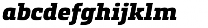Metronic Slab Pro Black Italic