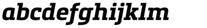 Metronic Slab Pro Bold Italic