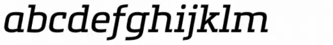 Metronic Slab Pro Italic