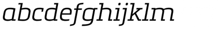 Metronic Slab Pro Light Italic