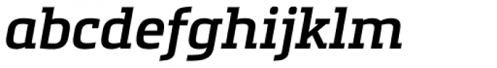 Metronic Slab Pro SemiBold Italic