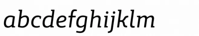 MIR Next Medium Italic