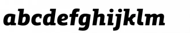 MIR Next Ultra Bold Italic