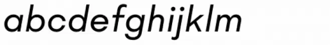 Mid Century Sans Italic