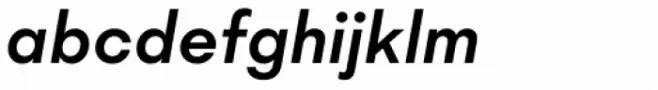 Mid Century Sans SmBold Italic
