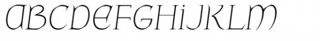 Middle Earth Thin Italic