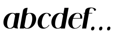 Midland Luxury BlackItalic