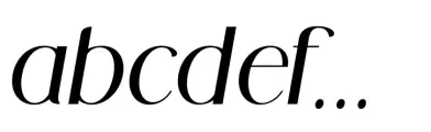 Midland Luxury MediumItalic