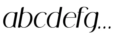 Midland Luxury RegularItalic