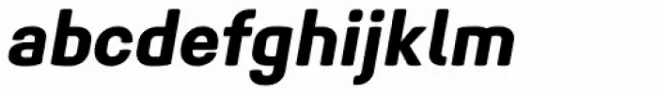Midpoint Pro Extra Bold Oblique