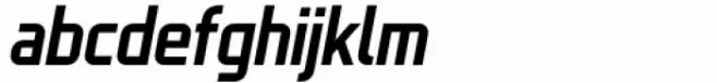 Midsole Extra Condensed Medium Oblique
