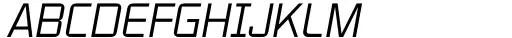 Midsole SC Condensed Light Oblique