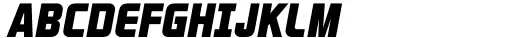 Midsole SC Extra Condensed Bold Oblique