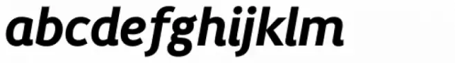 Migration Sans Std Bold Italic