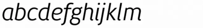 Migration Sans Std Light Italic