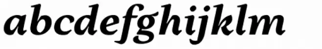 Milas Text Heavy Italic