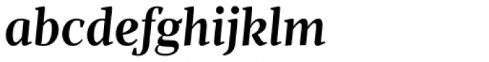 Milio DemiBold Italic
