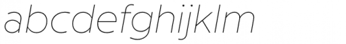 Milliard Hairline Italic