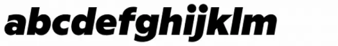 Milliard Heavy Italic
