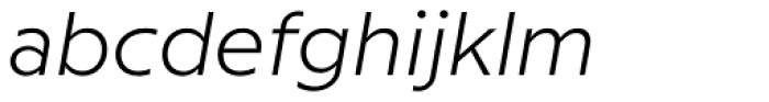 Milliard Light Italic