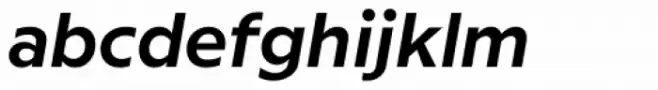 Milliard Semi Bold Italic