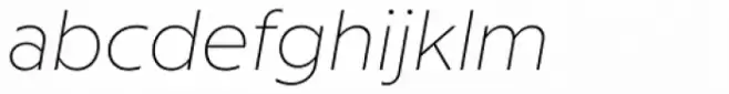 Milliard Thin Italic