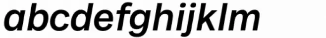 Milligram Text Medium Italic