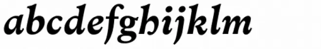 Minister Bold Italic