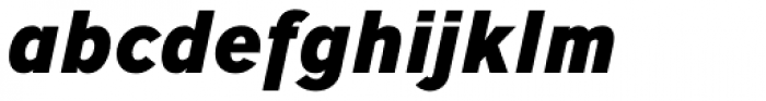 Ministry ExtraBold Italic