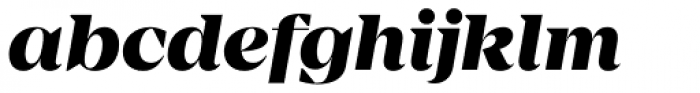 Mirador Extra Bold Italic