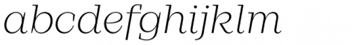 Mirador Extra Light Italic