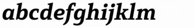 Mirantz Extended Black Italic