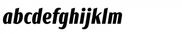 Miss Mable Extra Bold Condensed Italic