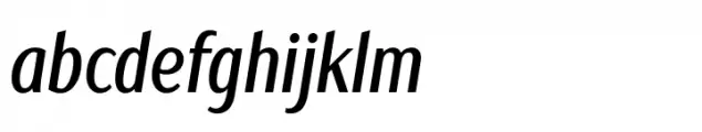 Miss Mable Medium Condensed Italic