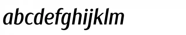 Miss Mable Medium Semi Condensed Italic