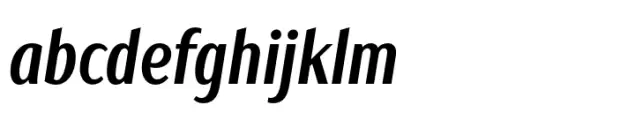 Miss Mable Semi Bold Condensed Italic