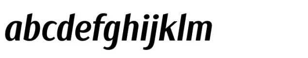 Miss Mable Semi Bold Semi Condensed Italic