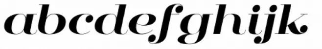 Mittwoch Black Italic