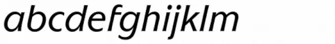Mixage Std Medium Italic