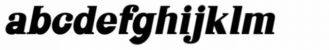 Mixoma Extra Bold Italic