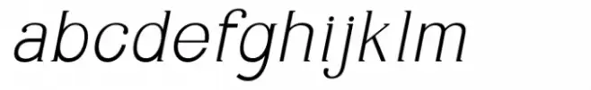 Mixoma Extra Light Italic