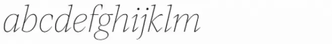 Mixta Pro Thin Italic