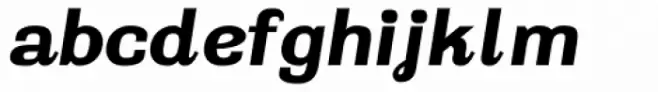 Mizar Grotesk Heavy Italic