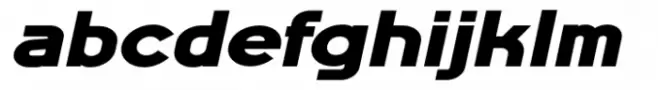 MN Grissee Semi Bold Expanded Italic