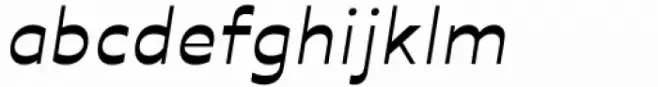 Mode 0 Medium Negativ Italic