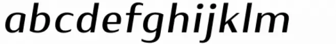 Mode 0 Regular Contrast Italic